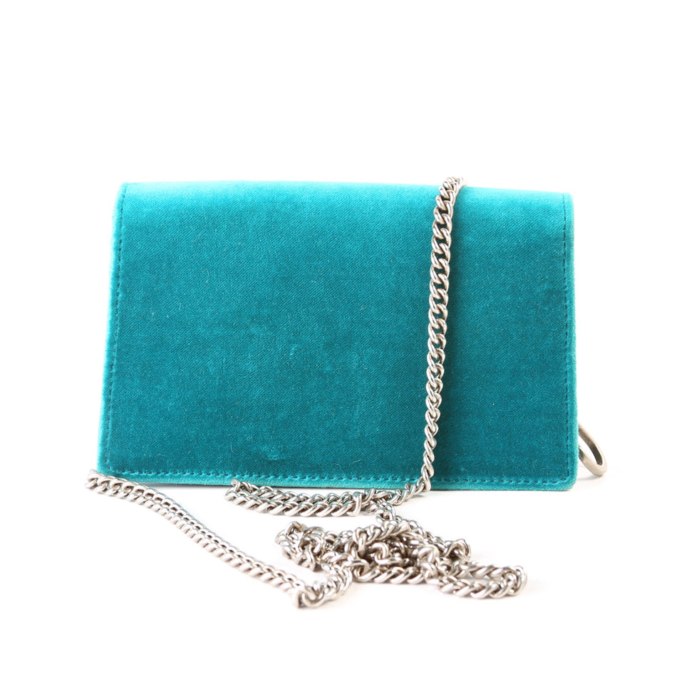 Gucci 476432 Dionysus GG Velvet Super Mini Bag