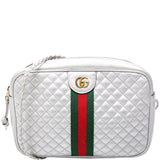 Gucci 541051 Trapuntata Metallic Leather Small Bag