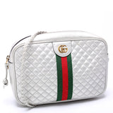Gucci 541051 Trapuntata Metallic Leather Small Bag
