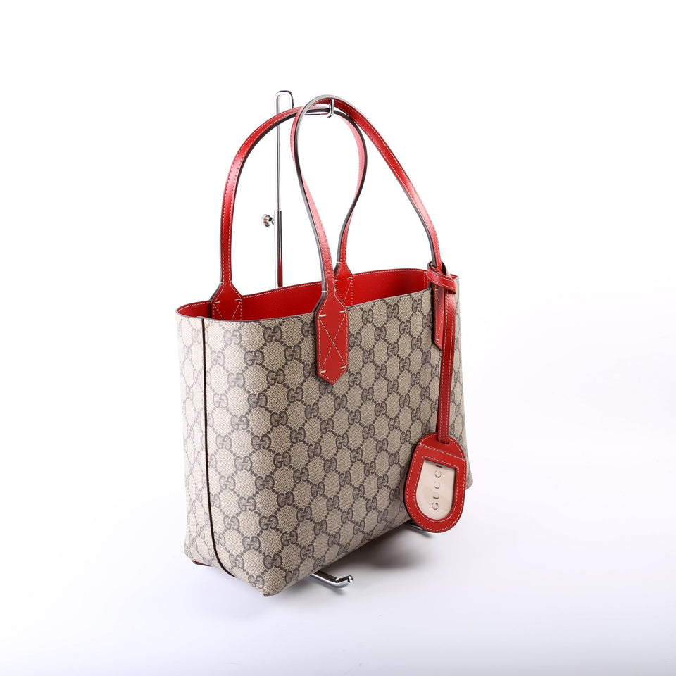 Gucci 372613 GG Supreme Reversible Small Tote Bag
