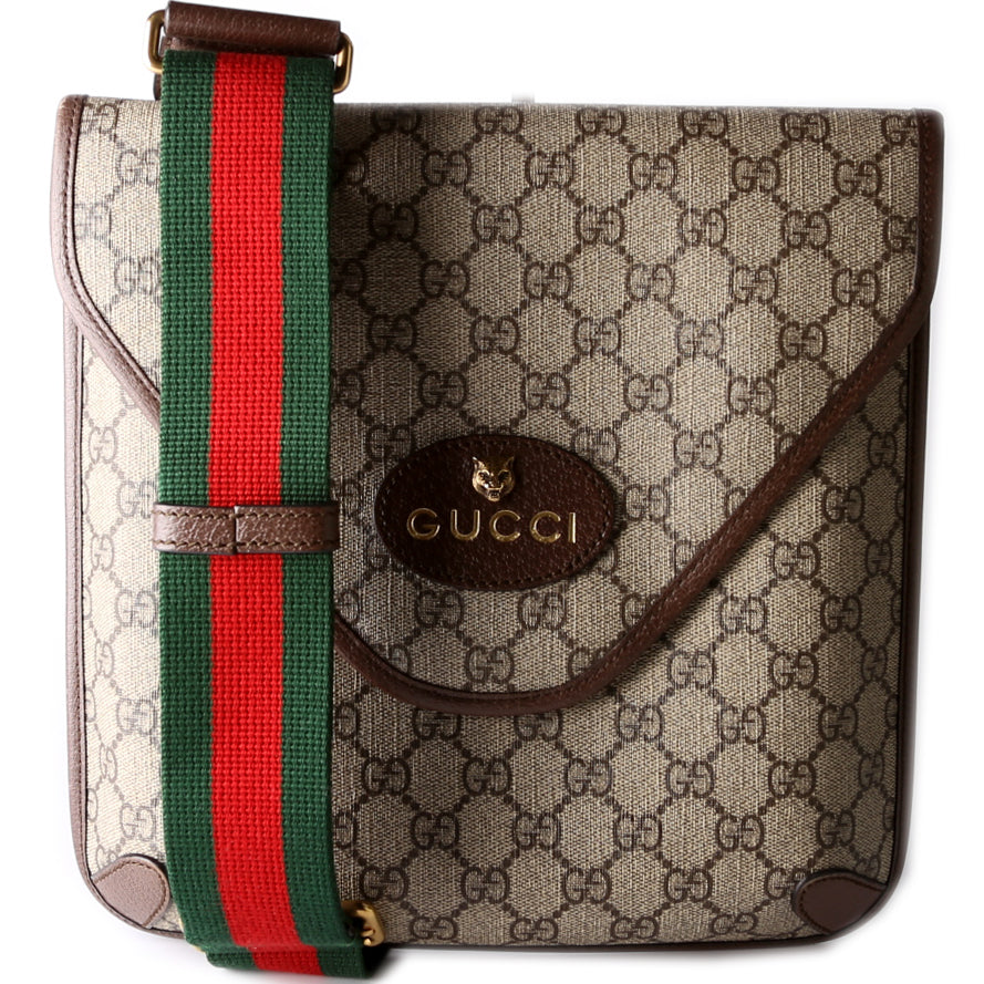 Gucci 598604 GG Supreme Neo Vintage Messenger Bag