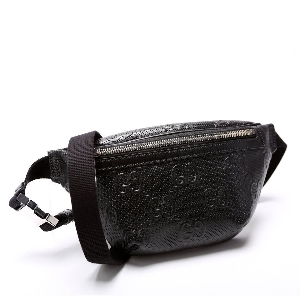Gucci 658582 GG Embossed Belt Bag