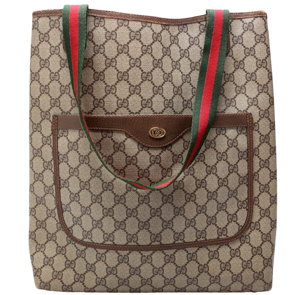 Gucci 39.002.4487 Sherry Line Tote Vintage Bag