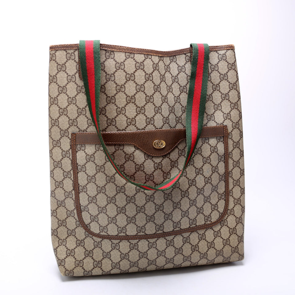 Gucci 39.002.4487 Sherry Line Tote Vintage Bag