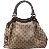 Gucci 211944 Sukey GG Canvas Medium Bag