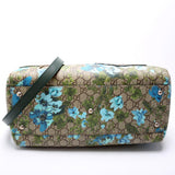 Gucci 409527 GG Supreme Blooms Butterfly Boston Bag