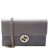 Gucci 510314 Interlocking G Chain Wallet Bag