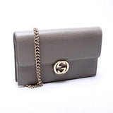 Gucci 510314 Interlocking G Chain Wallet Bag