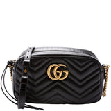 Gucci 447632 Marmont Small Leather Camera Bag