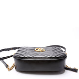 Gucci 447632 Marmont Small Leather Camera Bag