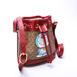 Gucci 647801 Doraemon Mini Bucket Bag