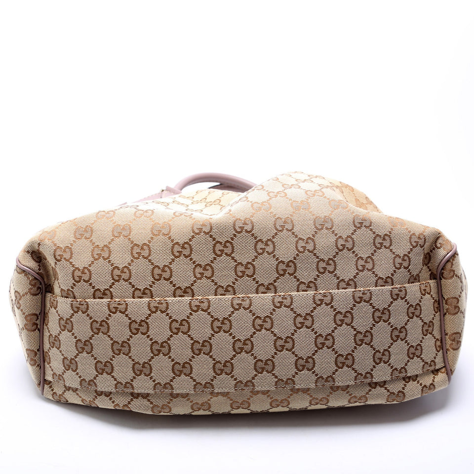 Gucci 211944 Sukey GG Canvas Medium Bag