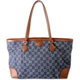 Gucci 631685 Ophidia GG Denim Tote Bag