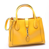 Gucci 649016 Jackie 1961 Leather Medium Tote Bag