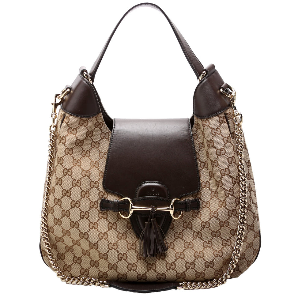 Gucci 322226 Emily GG Hobo Bag