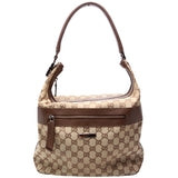 Gucci 001-4298 GG Canvas Hobo Bag