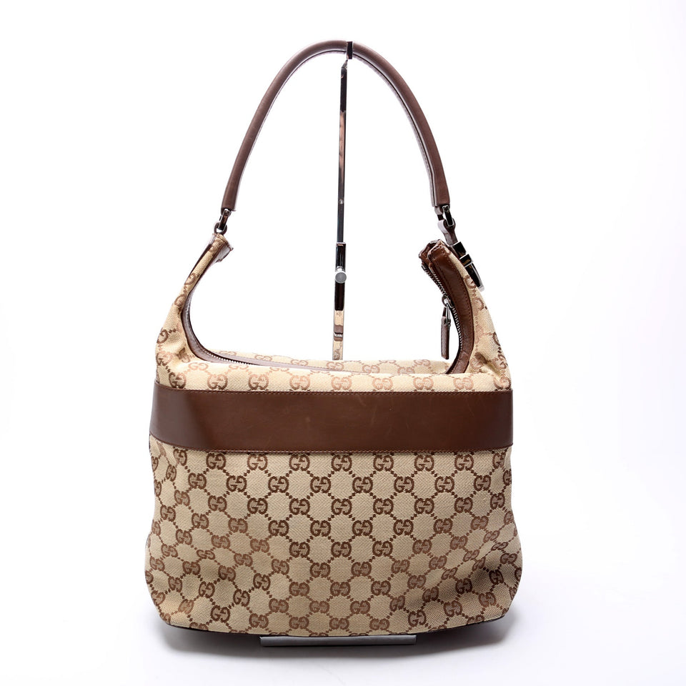 Gucci 001-4298 GG Canvas Hobo Bag