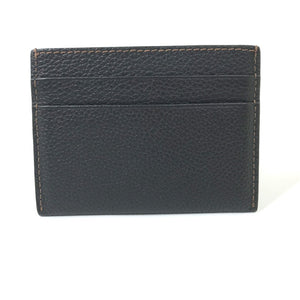 Burberry Card Case leather black TB Women