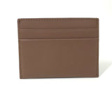 Burberry Card Case leather Brown logo Women