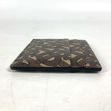 Burberry Card Case leather Brown TB logo unisex(Unisex)