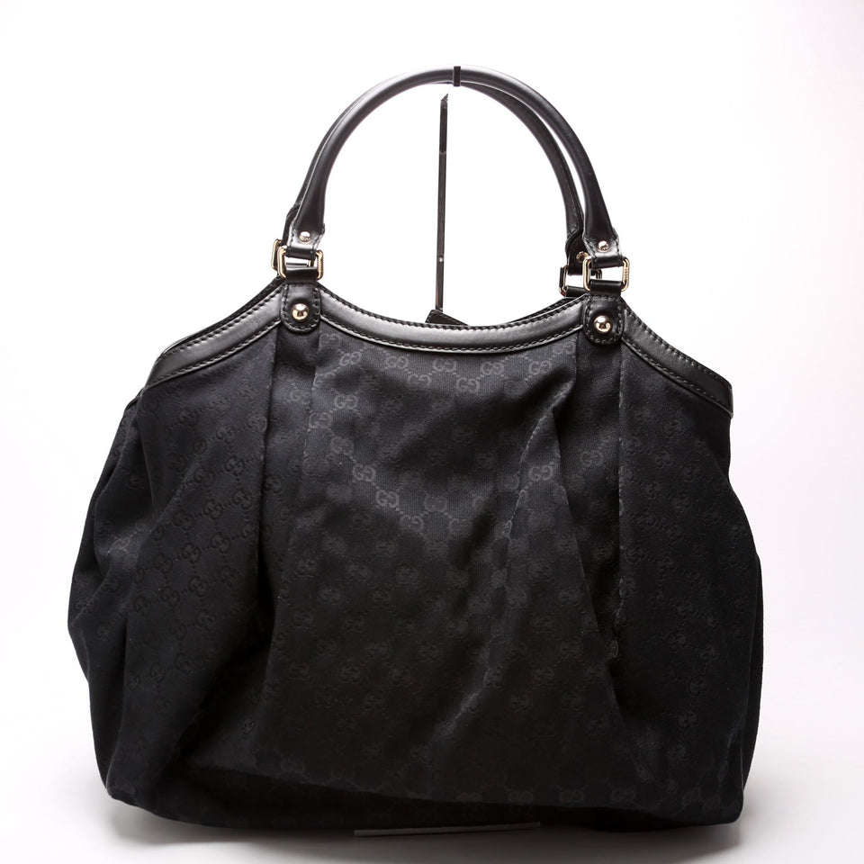 Gucci 211943 Sukey GG Canvas Large Bag