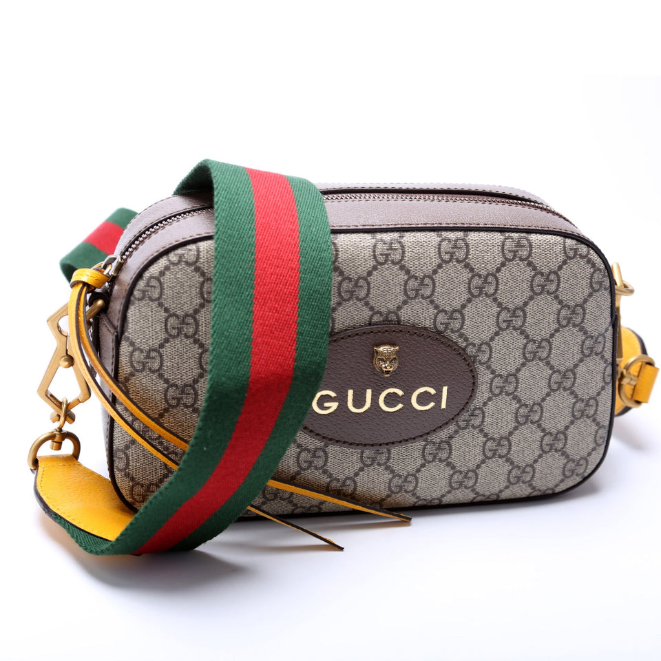 Gucci 476466 GG Supreme Messenger Bag