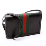 Gucci Calfskin Web Wallet on Strap 409439 Bag