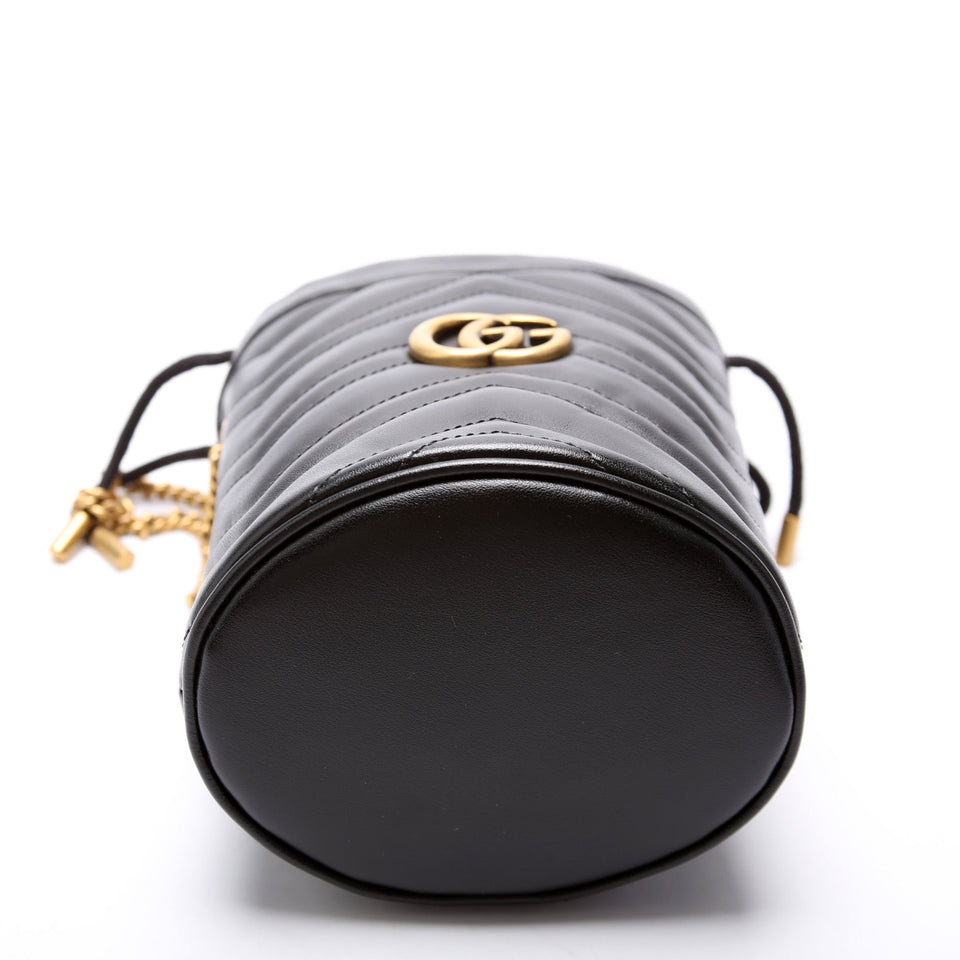 Gucci 575163 Marmont Mini Bucket Bag