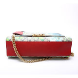 Gucci 409486 Padlock Blooms Bag