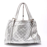 Gucci 162094 G Leather Britt Medium Tote Bag