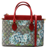Gucci 546316 GG Blooms Medium Zip Tote Bag