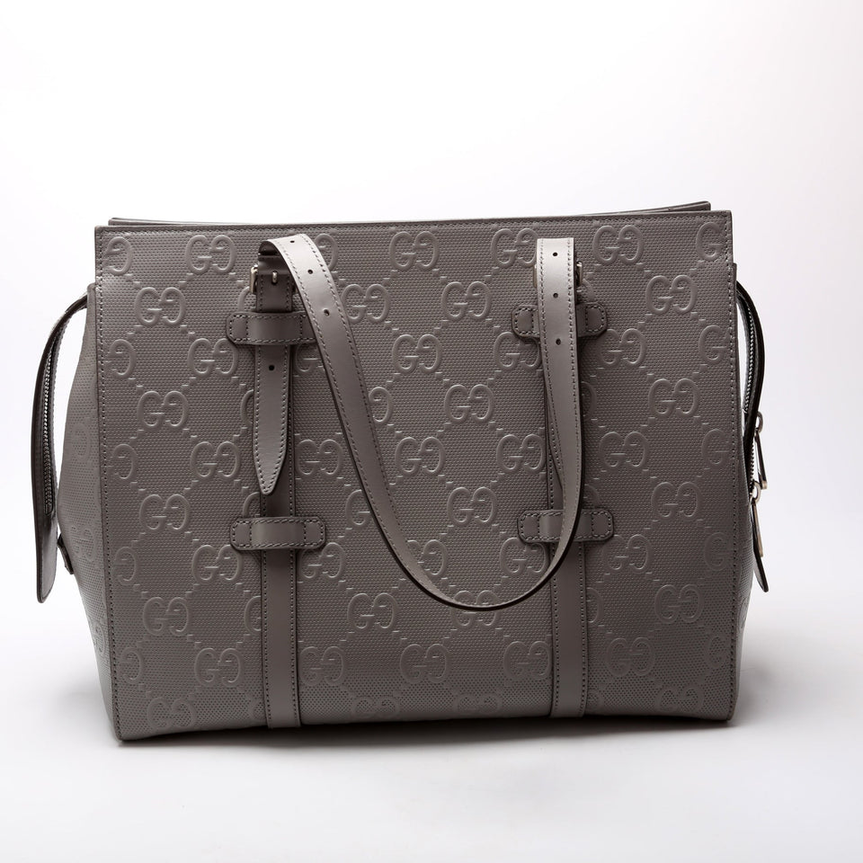 Gucci 625774 Embossed Tote Bag