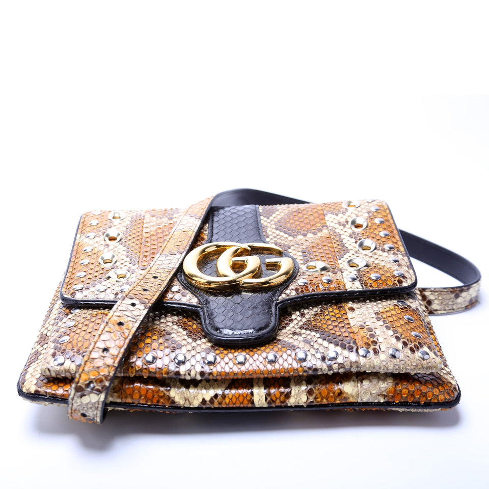Gucci 550126 Arli Python Crossbody Bag