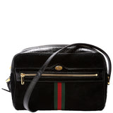 Gucci 517080 Ophidia Suede Small Crossbody Bag