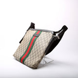 Gucci 387111 GG Supreme Web Messenger Bag