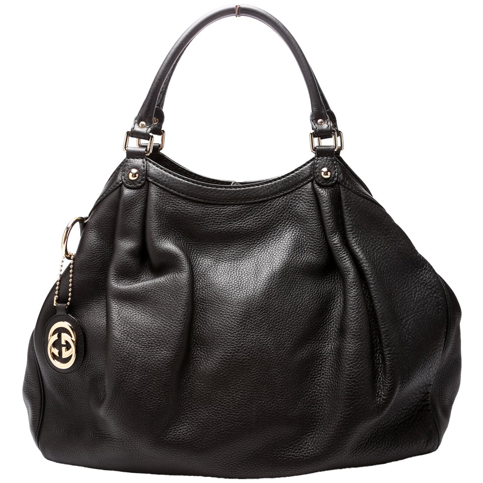 Gucci 211943 Sukey Leather Large Bag