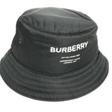 Burberry hat 8044081 Nylon black Horseferry logo mens L