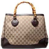 Gucci 282817 Bamboo Shopper Bag