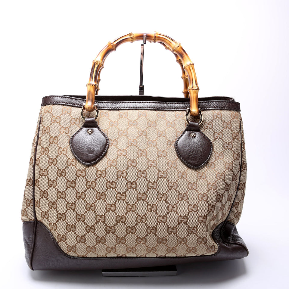 Gucci 282817 Bamboo Shopper Bag