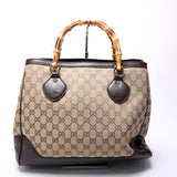 Gucci 282817 Bamboo Shopper Bag