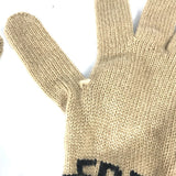 Burberry gloves wool beige By color logo Women