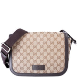 Gucci 449172 GG Canvas Messenger Bag