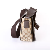 Gucci 449172 GG Canvas Messenger Bag