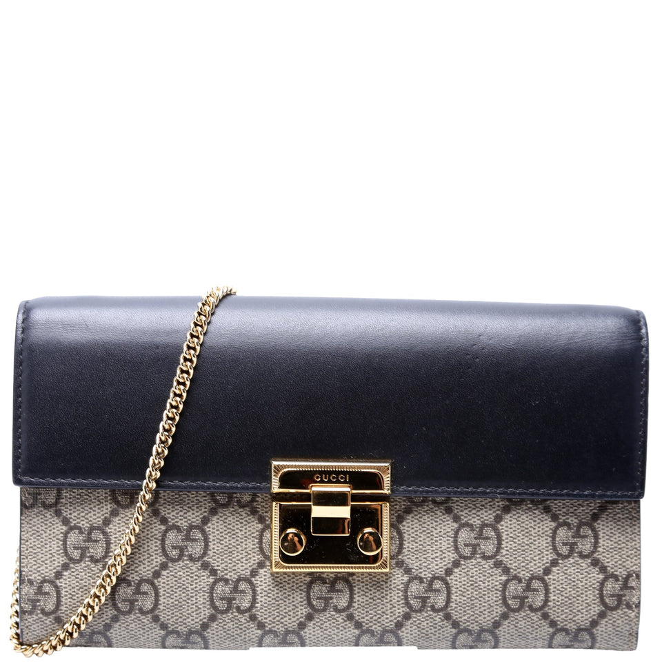 Gucci 453506 Padlock Chain Wallet Bag
