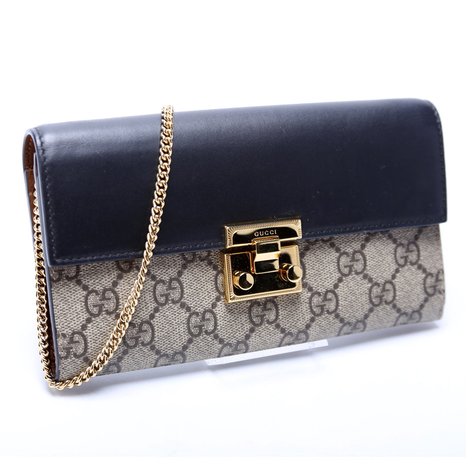 Gucci 453506 Padlock Chain Wallet Bag