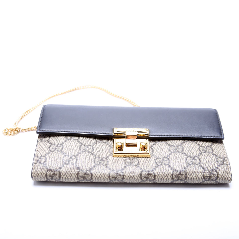 Gucci 453506 Padlock Chain Wallet Bag