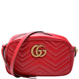 Gucci 447632 Marmont Small Leather Camera Bag
