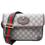 Gucci 493930 GG Supreme Web Belt Bag