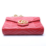 Gucci 474575 Marmont Chain Wallet Bag