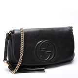 Gucci 536224 Soho Chain Tassel Flap Bag